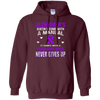 Image of ALZHEIMER'S comes with a husband who never gives up t shirt