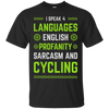 Image of Sarcastic Bicycle Cycling Novelty T-shirt Passionate Cyclist