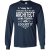 Image of Architect Mom Shirt I May Be Wrong Mommy Gift TShirt