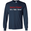 Image of Santa Fake News T-Shirt Trump Joke Funny Christmas Gift