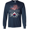 Image of American Grown With Korean Roots T-Shirt South Korea Tee