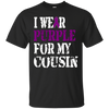 Image of Alzheimer's Awareness T-shirt I Wear Purple For My Cousin