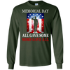 Image of All Gave Some Some Gave All Military - Memorial Day T-Shirt