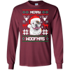 Image of American Bulldog Merry Woofmas T-Shirt Christmas