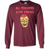 Image of Funny Halloween Teacher All Teachers Love Brains T Shirt