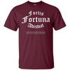 Image of "Fortis Fortuna Adiuvat" Latin Quote T-Shirt