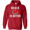 Image of Bigger Is Better Trump Button Funny Quote T Shirt