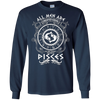 Image of All men are created equal Pisces Zodiac Sign T-Shirt