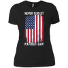 Image of American Flag Never Forget 9/11 T-Shirt - Patriot Day Tee