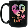 Image of Autism Awareness t Shirts See The able not The Label Men-Women-Kid Gift tees