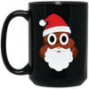 Image of Santa Poop Emoji Funny Christmas Shirt