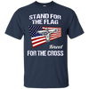 Image of America Stand for the Flag USA Patriotic Christian Tee Shirt