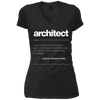 Image of T Shirt de définition d’architecte - Tee-shirt cadeau d’emploi drôle