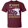 Image of Funny Handyman Dad Shirt Fathers Day Gift from Wife Kids