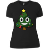 Image of Christmas Tree Poop Emoticon Funny Christmas Shirt