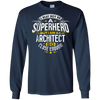 Image of Architect T Shirt Gift Idea Superhero Architect T-Shirt
