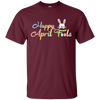 Image of Funny Happy Easter April Fools Day Gift Long Sleee Shirt