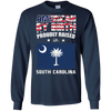 Image of American By Birth Proudly Raised In South Carolina Shirt