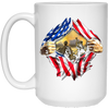 Image of Artilleryman US Flag Awesome T-shirt