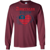 Image of American Patriot Freedom Liberty Heart T Shirt Memorial Gift
