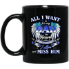 Image of All I Want Is For My Dad In Heaven Tshirt For Men