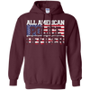 Image of 4th of July TShirt All American Police Officer Father's Day