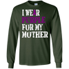 Image of Alzheimer's Awareness T-Shirt I Wear Purple For My Mother