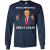Image of "Make Christmas Great Again" Funny Christmas T-Shirt