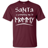Image of Le père Noël veut me vendre en t - shirt de maman.