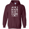 Image of Afro Hair Don't Care Funny T-Shirt