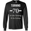 Image of Funny Happy 70th Birthday T-Shirt for Men or Women