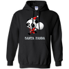 Image of Santa Panda T-shirt de Noël mignon Panda Bear