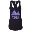 Image of Aspen Colorado T-Shirt Watercolor Hiking Adventure