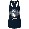 Image of Aries Zodiac Birthday Afro Gift T-Shirt for Black Women