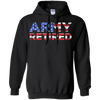Image of Army Retired T-Shirt Military U.S. Army Retirement Gift