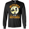 Image of Witches With Hitches Funny Camping Halloween T-Shirt Gift