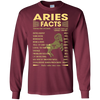 Image of Aries Facts Zodiac T-shirt