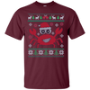 Image of Santa Claws Festive Crab Ugly Christmas Sweater T-Shirt