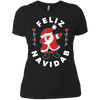Image of Santa Dabbing Christmas Shirt Feliz Navidab