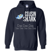 Image of "Cousin Shark" Baby Mommy Daddy Matching Family Shark Shirt