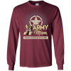 Image of Army Mom Proudly Supporting My Soldier T-Shirt Veterans Gift