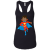 Image of African American Girl Super Hero Kids T Shirt