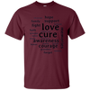 Image of Alzheimer Support Shirt Awareness Month Purple