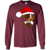 Image of Santa Football Christmas Sports T-Shirt