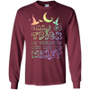Image of Adult Trick Or Treating For Wine Rainbow T-Shirt