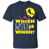 Image of Funny Halloween T-Shirt Which Witch Is Which. Teacher Gift.