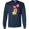 Image of 4th of July T-Shirt - Funny Fourth of July Pug Shirt