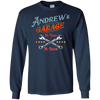 Image of Andrew's Garage funny gift t-shirt