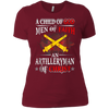 Image of Artilleryman Of Christ A Child Of God Men Of Faith T-shirt