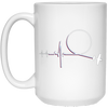 Image of Aerobatic Pilot Heartbeat | Airshow Fan Aerobatic Pilot Tee